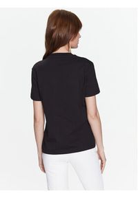Just Cavalli T-Shirt 74PBHF00 Czarny Regular Fit. Kolor: czarny. Materiał: bawełna #4