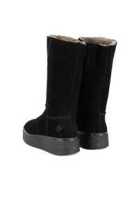 Rieker Kozaki 78851-00 Czarny. Kolor: czarny. Materiał: skóra, zamsz #7