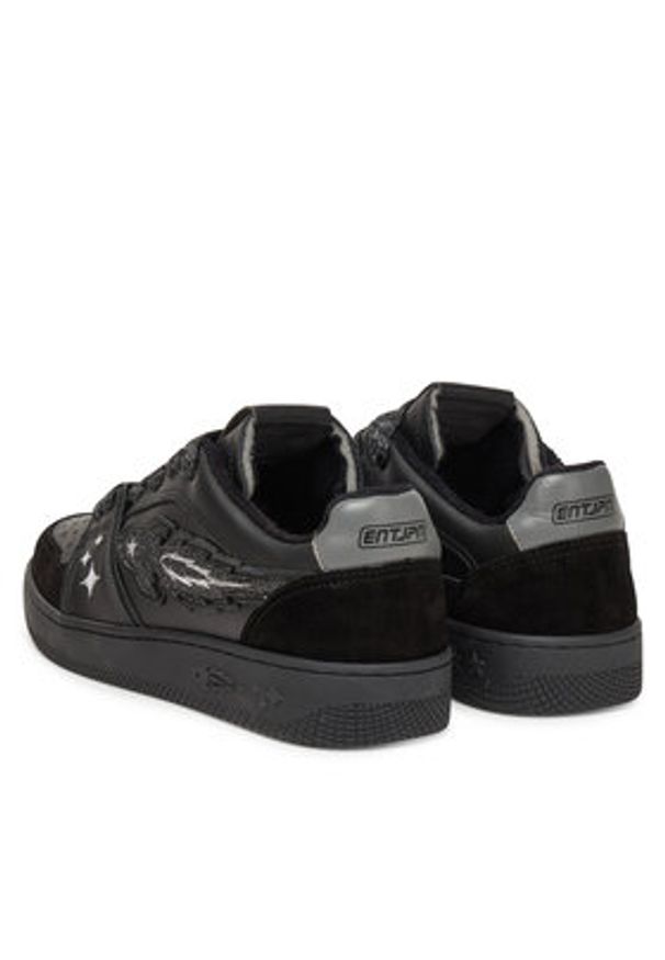 Enterprise Japan Sneakersy BB5007 PX214 Czarny. Kolor: czarny. Materiał: skóra