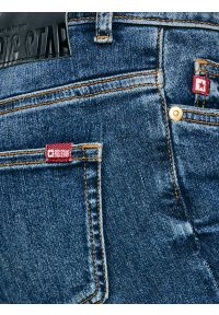 Big-Star - Jeansy damskie granatowe Adela Bootcut 536. Okazja: na co dzień. Stan: podwyższony. Kolor: niebieski. Styl: retro, klasyczny, casual #5