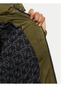 Karl Lagerfeld Jeans Kurtka zimowa 246D1504 Khaki Regular Fit. Kolor: brązowy. Materiał: syntetyk. Sezon: zima #6