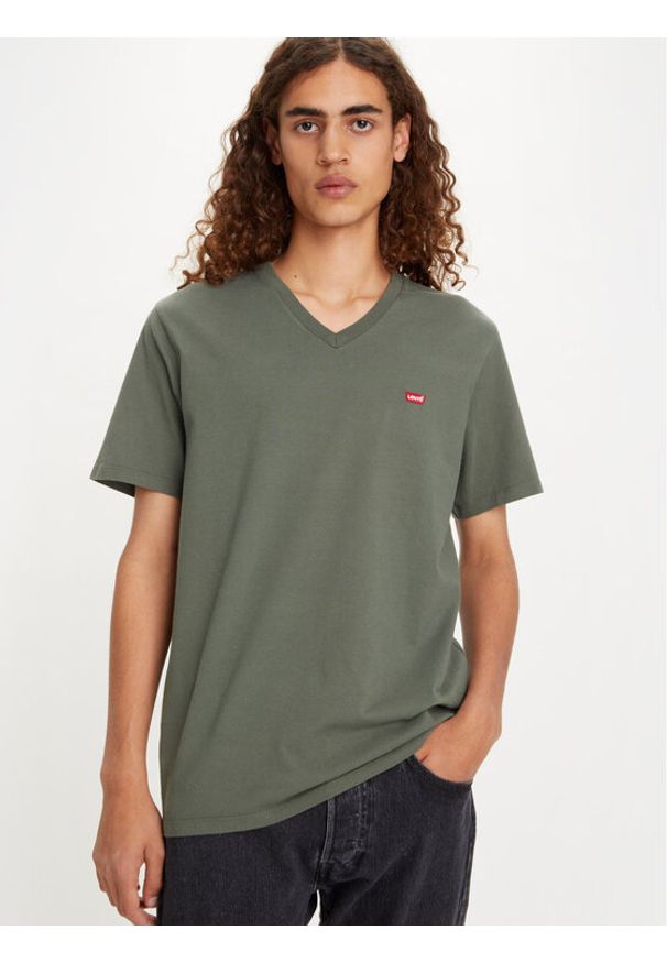 Levi's® T-Shirt Original 856410025 Zielony Regular Fit. Kolor: zielony