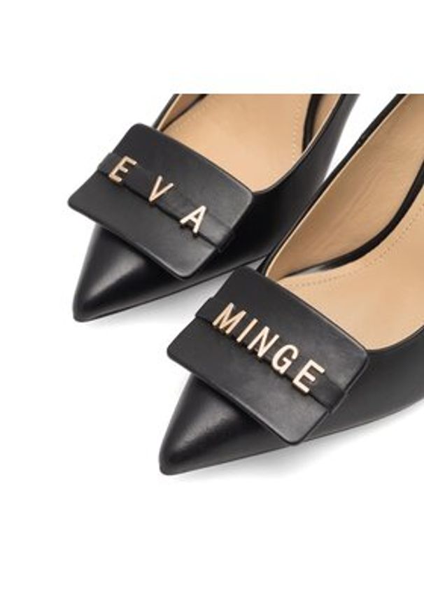 Eva Minge Szpilki KONSTANCA-1013 Czarny. Kolor: czarny. Materiał: skóra. Obcas: na szpilce