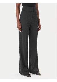 Hugo - HUGO Spodnie materiałowe Himia 50516143 Czarny Wide Leg. Kolor: czarny. Materiał: syntetyk #1