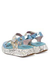 Laura Vita Sandały Nikito 19 Niebieski. Kolor: niebieski. Materiał: skóra #5