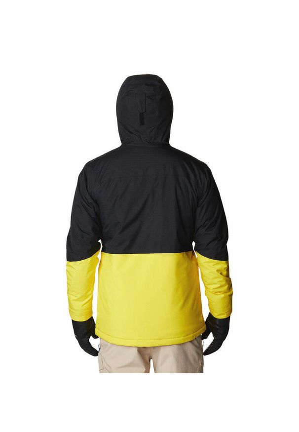 columbia - Kurtka Narciarska Męska Columbia Iceberg Point Jacket. Kolor: czarny, żółty, wielokolorowy. Sport: narciarstwo
