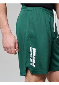 Sinsay - Szorty sportowe - zielony. Kolor: zielony