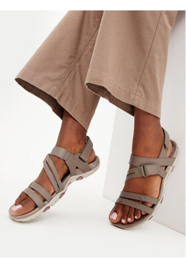 Merrell Sandały Sandspur Rose Convert J003424 Brązowy. Kolor: brązowy. Materiał: skóra