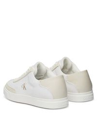 Calvin Klein Sneakersy Low Pro Cups Wt Canv Mg HW0HW03145 Biały. Kolor: biały. Materiał: materiał #6
