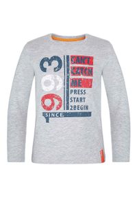 GLENMUIR - Glemo koszulka dziecięca z długim rękawem 116 – 100% bawełna, nadruk. Kolor: czerwony, niebieski, wielokolorowy. Materiał: bawełna. Długość rękawa: długi rękaw. Długość: długie. Wzór: nadruk #1