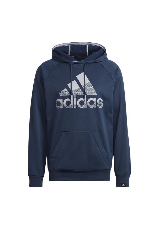 Adidas - Bluza z dużym logo adidas Aeroready Game and Go. Kolor: niebieski