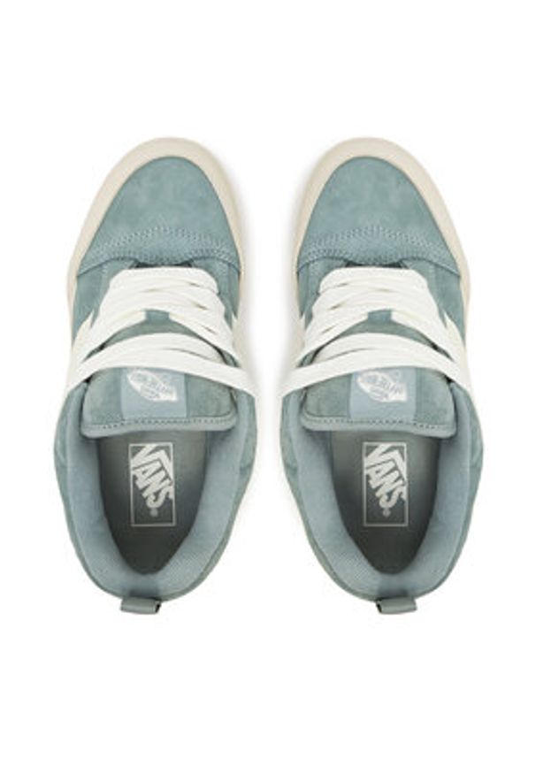 Vans Sneakersy Knu Skool VN000D6ZTTN1 Zielony. Kolor: zielony. Materiał: zamsz, skóra