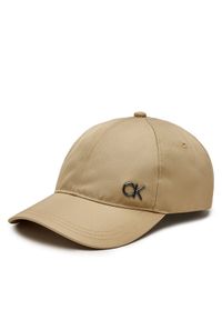 Calvin Klein Czapka z daszkiem K50K511762 Beżowy. Kolor: beżowy. Materiał: syntetyk