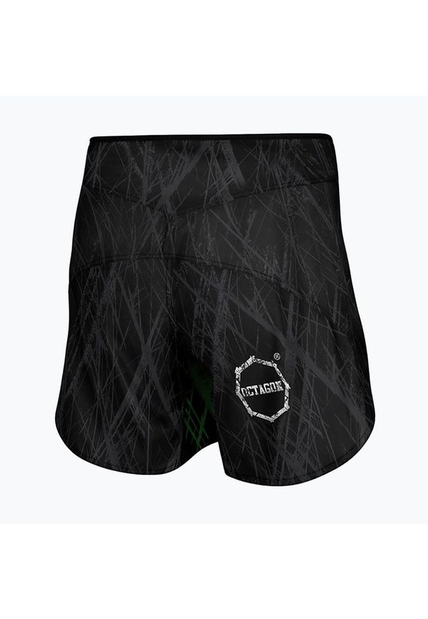 OCTAGON - Spodenki treningowe męskie Octagon Spiderskull MMA. Kolor: czarny