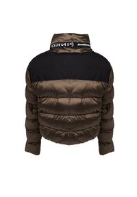 Pinko X Invicta Kurtka "Ipnotico Quilted" | 1G16XL Y7CW | Kobieta | Brązowy. Kolor: brązowy. Materiał: poliamid. Długość: krótkie #4