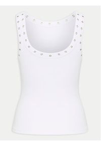 GESTUZ - Gestuz Top Drew 10908922 Biały Slim Fit. Kolor: biały. Materiał: bawełna #6