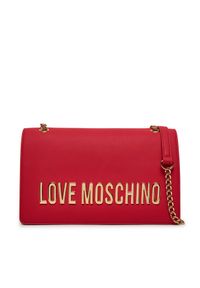 Love Moschino - Torebka LOVE MOSCHINO. Kolor: czerwony