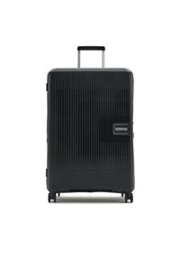 AMERICAN TOURISTER - Duża Twarda Walizka American Tourister. Kolor: czarny #1