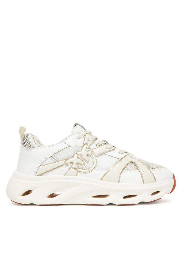 Pinko - Sneakersy PINKO. Kolor: biały
