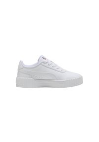 Tenisówki Puma Model Carina 3.0 Ps Kolor Biały. Kolor: biały. Materiał: syntetyk, tkanina. Sport: turystyka piesza