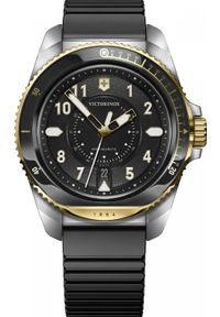 VICTORINOX - Zegarek Victorinox Zegarek męski Victorinox 242014 czarny. Kolor: czarny #1
