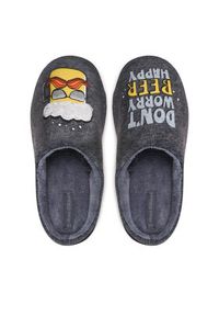 Home & Relax Kapcie 22SWG5701 RO Szary. Kolor: szary. Materiał: materiał #4