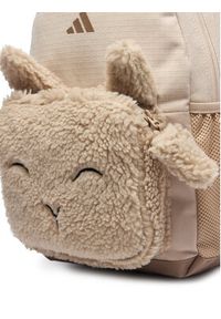 Adidas - adidas Plecak Little Kids Fleece Backpack KH2295 Beżowy. Kolor: beżowy. Materiał: materiał #5