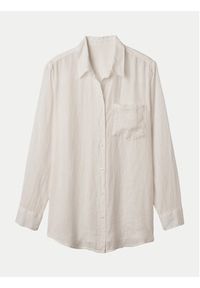 GAP - Gap Koszula 875983-03 Biały Relaxed Fit. Kolor: biały. Materiał: len #3