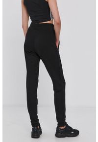 adidas Originals Spodnie H37878 damskie kolor czarny gładkie. Kolor: czarny. Materiał: dzianina. Wzór: gładki #3
