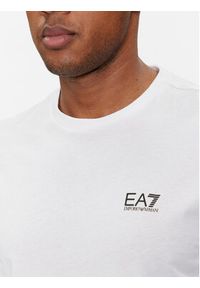 EA7 Emporio Armani T-Shirt 8NPT18 PJ02Z 1100 Biały Regular Fit. Kolor: biały. Materiał: bawełna #5