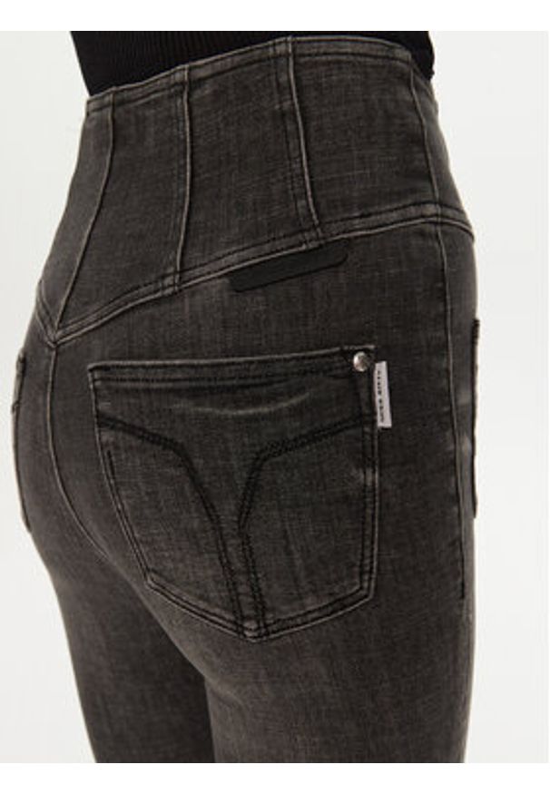 Miss Sixty Jeansy 6L3JJ2670200 Szary Flare Fit. Kolor: szary