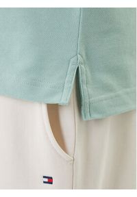 TOMMY HILFIGER - Tommy Hilfiger Polo 1985 MW0MW17771 Zielony Slim Fit. Typ kołnierza: polo. Kolor: zielony. Materiał: bawełna #5