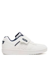 Fila Sneakersy C. Court Velcro Kids FFK0120.13044 Biały. Kolor: biały. Materiał: skóra