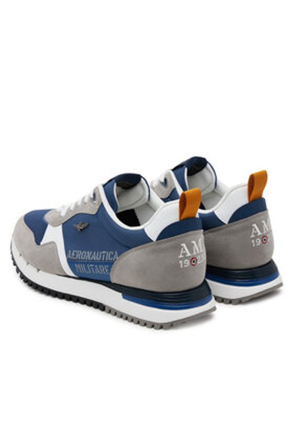 Aeronautica Militare Sneakersy 251SC283CT3544 Granatowy. Kolor: niebieski. Materiał: zamsz, skóra