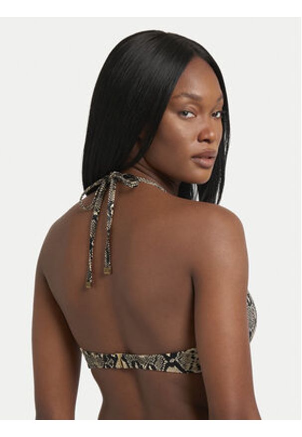 MICHAEL Michael Kors Góra od bikini MM05923 Czarny. Kolor: czarny. Materiał: syntetyk