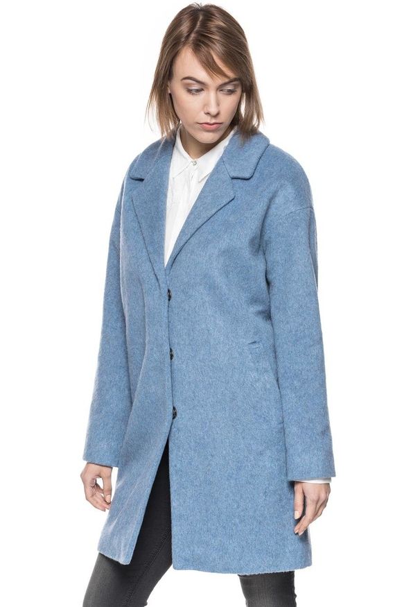 Tom Tailor - DAMSKI PŁASZCZ TOM TAILOR COAT EGG SHAPE. Okazja: na co dzień. Styl: wizytowy, casual, elegancki