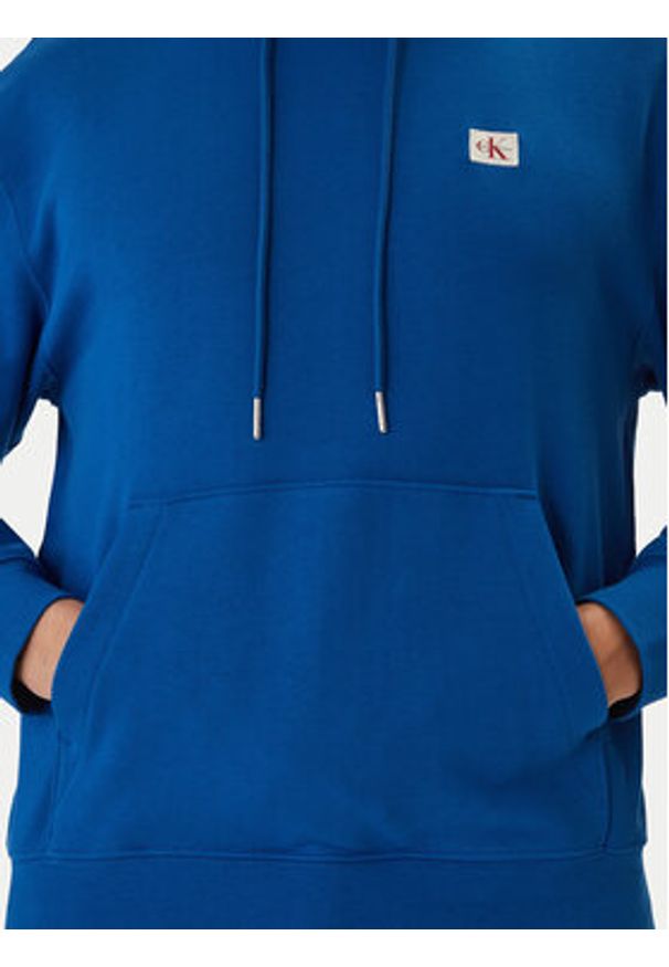 Calvin Klein Jeans Bluza LV04RC274G Niebieski Regular Fit. Kolor: niebieski. Materiał: bawełna