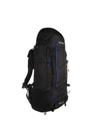 Blackfell Regatta plecak turystyczny 60L + 10L rozkładany unisex. Kolor: czarny. Materiał: poliester