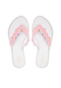 melissa - Melissa Japonki Flip Flop Spring Ad 33715 Biały. Kolor: biały