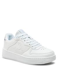 Kappa Sneakersy Logo Maserta 6 341J7VW Biały. Kolor: biały #5