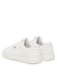 TOMMY HILFIGER - Tommy Hilfiger Sneakersy Th Icon Light Knit Sneaker FW0FW09401 Biały. Kolor: biały. Materiał: materiał #6