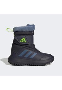 Adidas - Buty dla dzieci adidas Winterplay. Kolor: zielony, wielokolorowy, niebieski