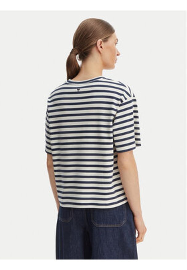 Weekend Max Mara T-Shirt Sabato 2615941112 Granatowy Regular Fit. Kolor: niebieski. Materiał: bawełna