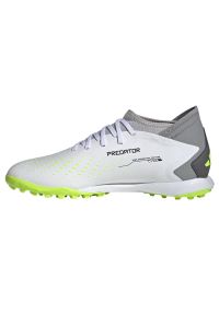 Adidas - Buty adidas Predator Accuracy.3 Tf M GZ0004 białe białe. Kolor: biały. Materiał: materiał