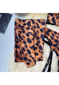 Intica - Zestaw bielizny sześcioczęściowy elegancki Antonella. Materiał: materiał, skóra #8