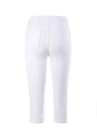 Born2be - Białe Spodnie Andrile. Kolor: biały. Wzór: nadruk