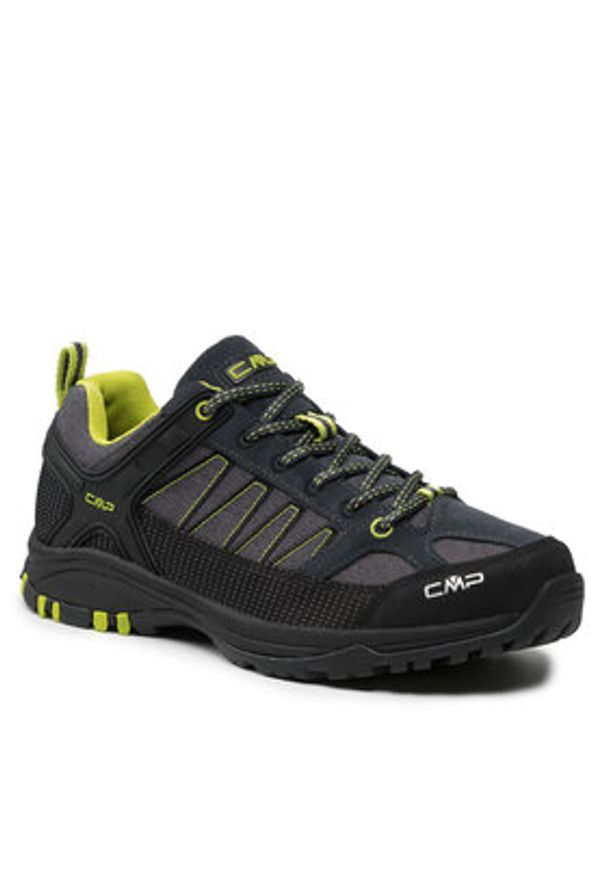CMP Trekkingi Sun Hiking Shoe 3Q11157 Czarny. Kolor: czarny. Materiał: zamsz, skóra. Sport: turystyka piesza