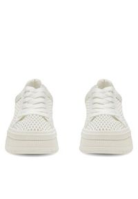 DeeZee Sneakersy WS1004-04 Biały. Kolor: biały. Materiał: skóra