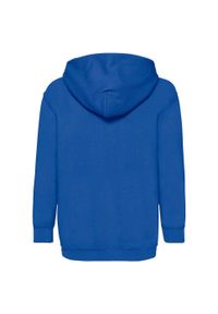 FRUIT OF THE LOOM - Bluza Z Kapturem Dla Dzieci. Typ kołnierza: kaptur. Kolor: niebieski