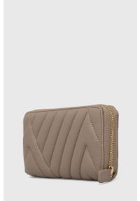 Armani Exchange portfel damski kolor czarny. Kolor: czarny. Materiał: materiał. Wzór: gładki #2